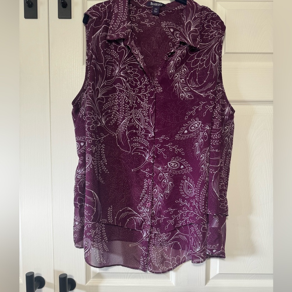 Sleeveless Blouse